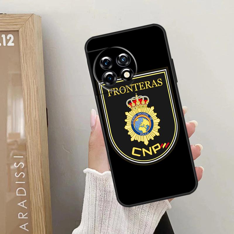 Spain National Police logo Case For OnePlus Nord CE 5 2 3 4 Lite N20 N30 OnePlus 15 13 12 10 R 13T 10T 11 9 10 Pro Cover