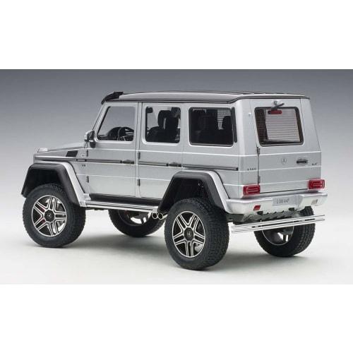 AUTOart 1/18 Scale Mercedes-Benz G500 4x4 Squared Silver Finished Product