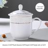 ZHOUYUEHENGSHENG Jingdezhen Ceramic Tea Cup Set