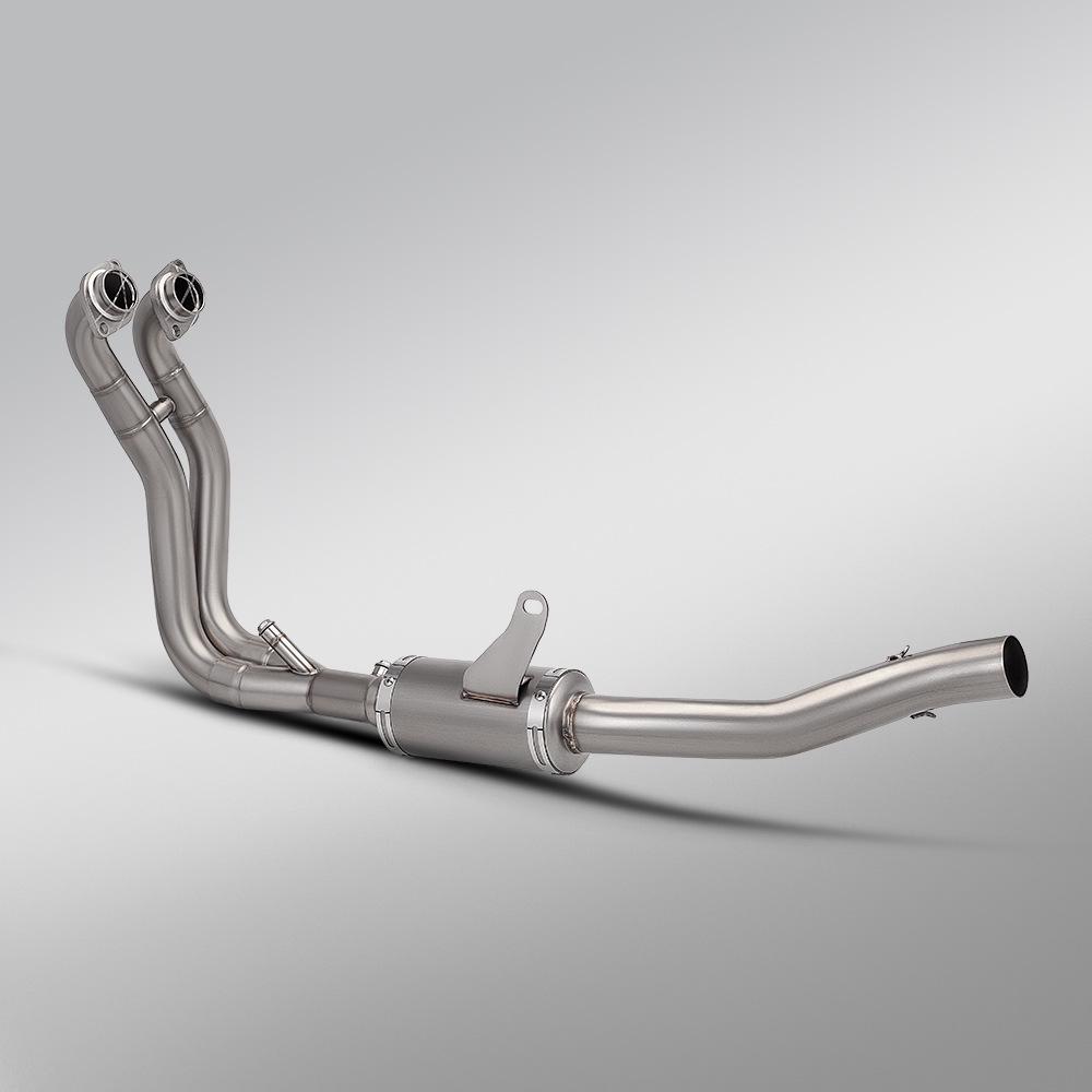 Aprilia RS457 Stainless Steel Dual Outlet Full Exhaust System