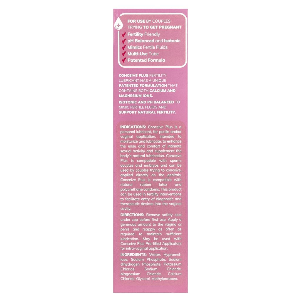 Conceive Plus, Reproductive Lubricant, 2.5 fl oz (75 ml)