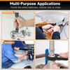 Professional Plumbing Wrench Kit - Angle Stop Installation & Removal Tools, for Replacing Valves,Plumbing Work