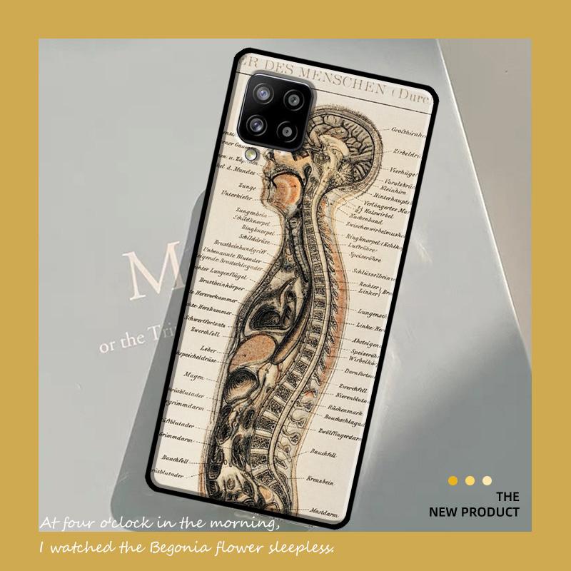 Medizinische Menschliche Organe Gehirn Hülle Für Samsung Galaxy A54 A34 A53 A13 A32 A52 A14 A51 A71 A23 A33 A73 A12 A22 A21S Coque