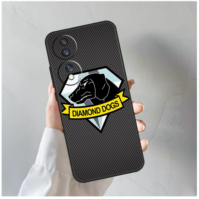 Metal Gear Solid Case For Honor Magic 6 Pro 50 70 90 Lite Magic 5 Pro X7 X8 X9 X6a X7a X8a X9a X8b X9b Cover