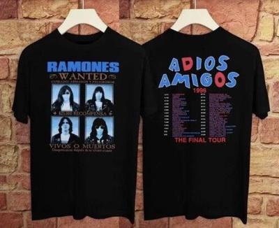 Maglietta Unisex Vintage Ramones Adios Amigos The Final Tour