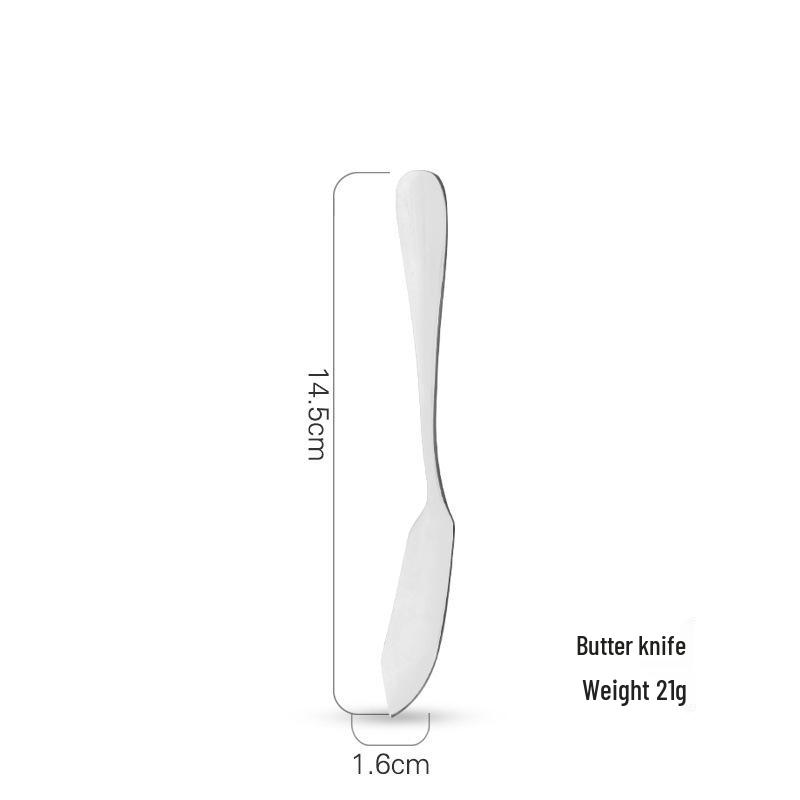 Stainless Steel Cutlery Set: Two-Piece Steak Knife & Fork, Three-Piece Knife, Fork & Spoon