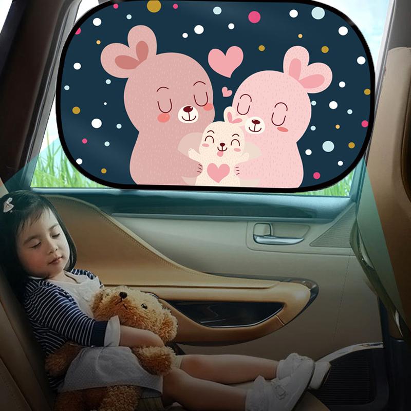 Tendalino Parasole per Auto Protezione UV Assorbimento Elettrostatico Parasole per Finestrino Auto per Bambini Tenda Universale per Auto Parasole da Esterno