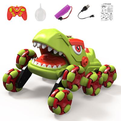 Remote Control Stunt Car, 2.4Ghz 360 Degrees Rotating Electric Car Toys with Lights, Sound and Spray