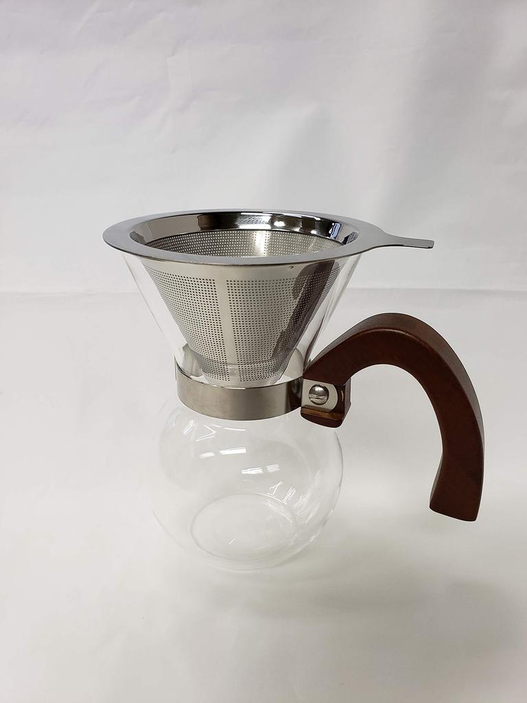 Nankai Tsusho Rokusan Coffee Maker Replacement Glass Server, 2-Cup, 0701-015
