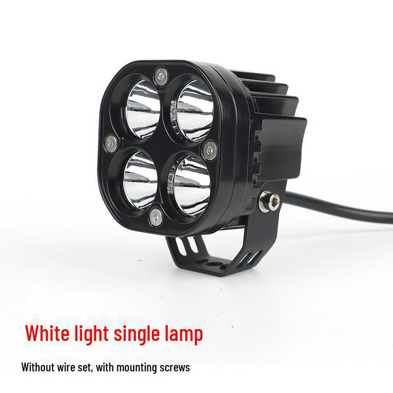 

Позашляхова квадратна 3-дюймова фара 40 Вт для автомобілів та мотоциклів, популярне транскордонне робоче світло у формі чотирилистої конюшини