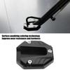 Motorcycle Side Stand Plate Pad High Strength Kickstand Pad Plate Support Accessory