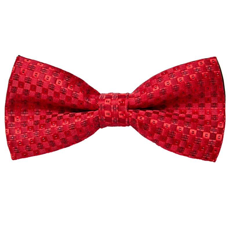 Men's Wedding Party Jacquard Bow Tie - Groom & Best Man Formal Wear Accessory