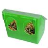 Hanging Box Pigeon Feeder Heavy Duty Two Hole Dove Bird Feeding Case Food for Canaries,