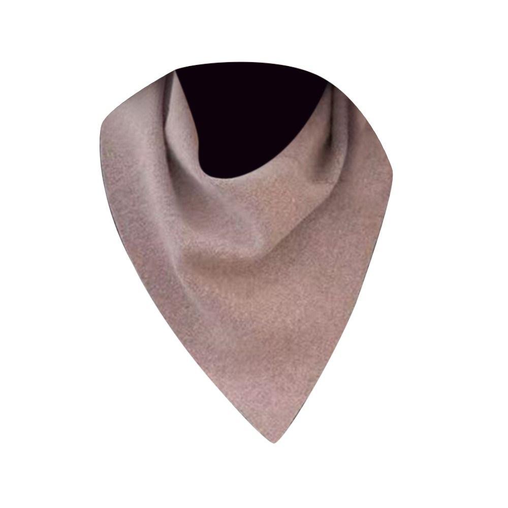 Windproof Knitting Triangle Scarf Thickening Winter Scarves Men Women Scarf Snood Cowl Tube Unisex