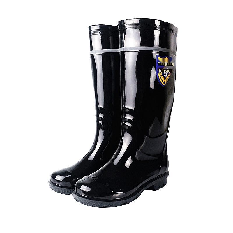 YJJ High-Top PVC Industrial Safety Boots