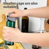 4PCS Jar Opener Gripper Pad, Silicone Jar Openers 5 Inch Square Multi-function Anti-Slip Coasters Bottle Jar Opener, Jar Lid Openers for Opening Cans