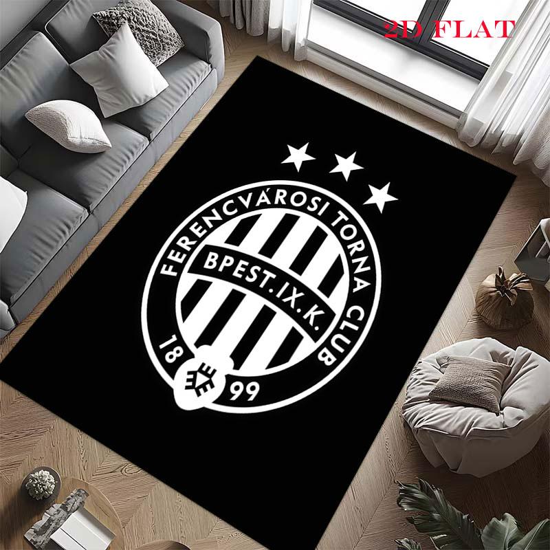 Ferencvaros Pride Carpet Rug for Living Room Bedroom Home Sofa Decoration,Kids play Nonslip Floor Mat