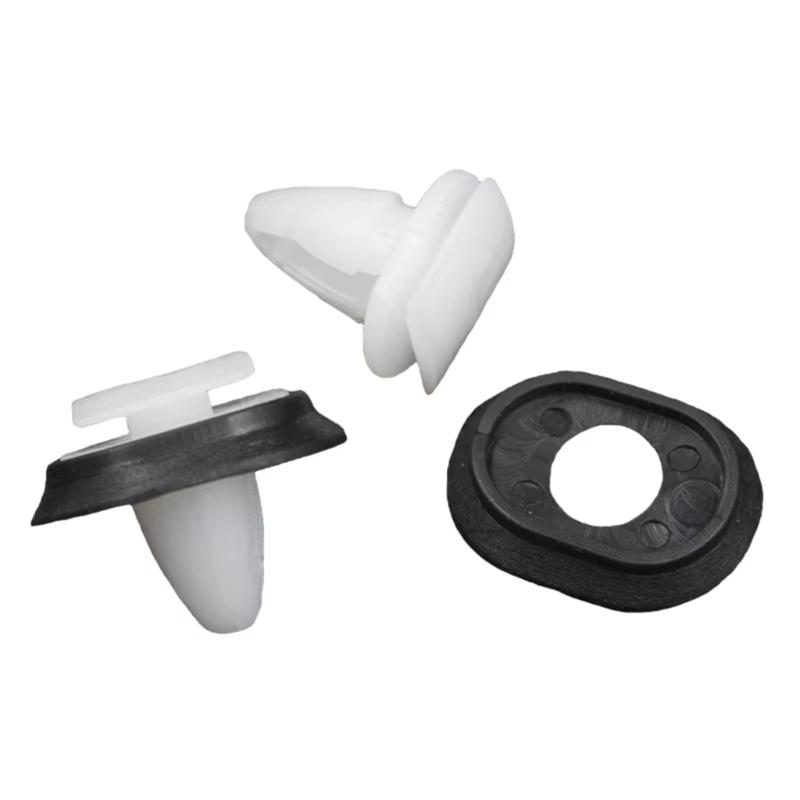 20pcs Car Door Panel Retainers Strong Plastic Clips Quick Snap On Fasteners Suitable for Multiple Vehicle Models