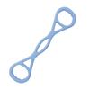Achtform Fitness Widerstandsband mit Griff Anti-Rutsch Männer Frauen Brustexpander Elastisches Band Arm Rücken Schulter Dehnung Yoga Spannseil