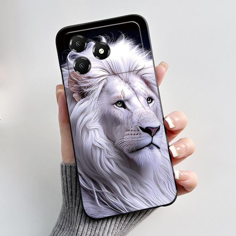 

Чохол для телефону ZTE Blade A36 М який силіконовий Чорний чохол Унікальний дизайн Візерунок Снігова гора Ударостійкий корпус Чохол для ZTE Blade A36 ZTE Blade A36