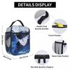 Satoru Gojo Anime Sac à Lunch Isotherme Japonais pour Femmes Bureau Refroidisseur Boîte Thermique Alimentaire Sac Tote Boîtes à Lunch Portables Contenant