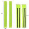 4 Pcs Reflective Bands for Wrist Arm Ankle Leg Reflective Gear for Night Walking Cycling Running