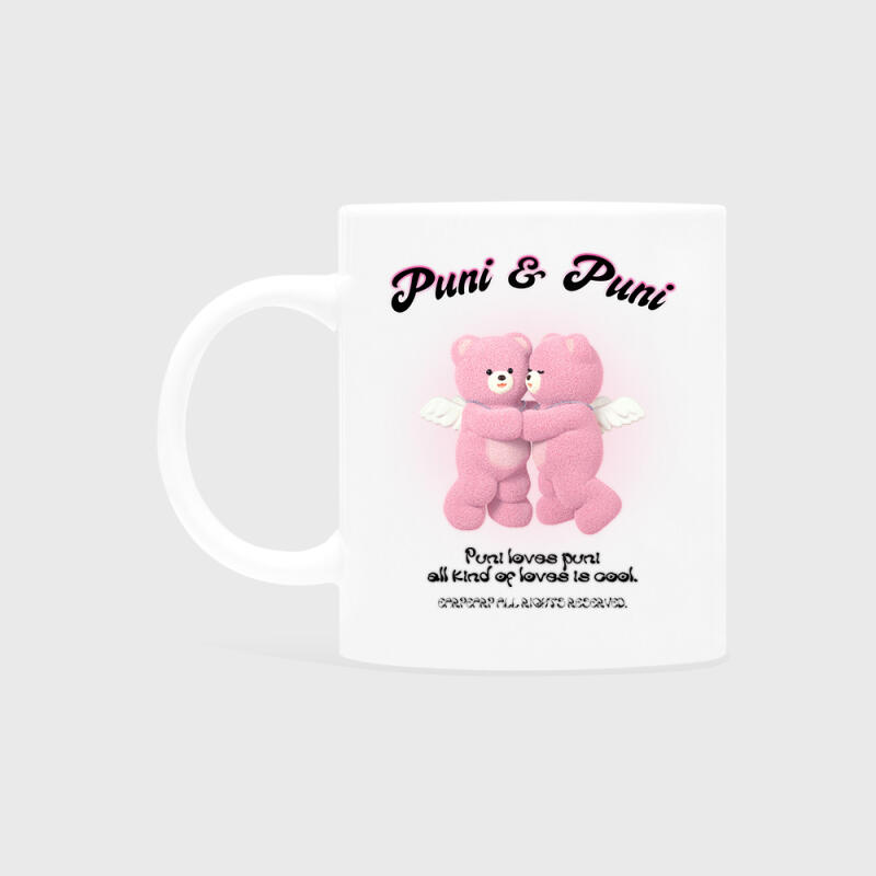 LOVE ANGEL PUNI-PINK (Mug) mug