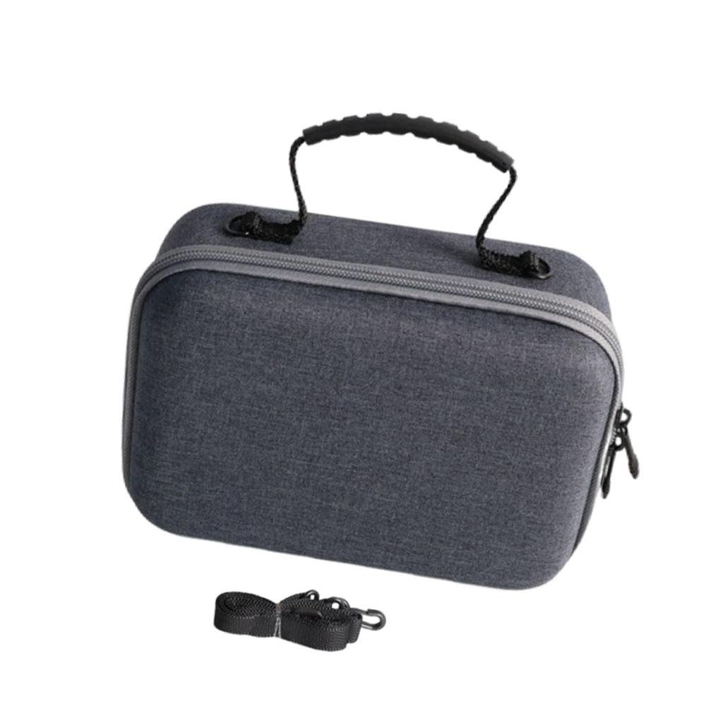 EVA Case with Handle Slots Cell Phone Carrying for Travel Outdoor Gray