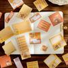 Mu Ran Vintage Food Illustration Sticky Notes - Creative Stationery for Students and Journaling