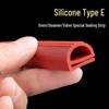 Jundingying Silicone E-Type High-Temperature Sealing Strip