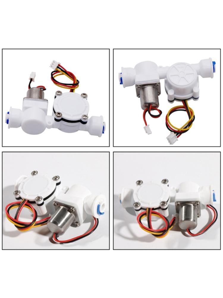 Uppgraderad vattenflödessensorbrytare Luftflödesmätarbrytare 1,8~5V 1/4" gänga Enkel installation Lämplig för IC-kort