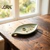 Ring And Earring Dish 3D Printed Leaf Shaped Jewelry Tray, Dish, Entryway Table Trays, Bionic Design Tray Decorative Trinket Organizer for Rings