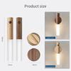 Night light Motion sensor night light Rechargeable wall light Magnetic wall light Wooden wall light for bedroom stairs