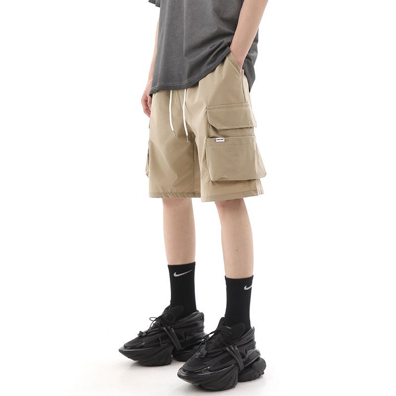 51 Hip-hop American Fashion Brand High Street Hiphop Leisure Shorts Boys Summer Retro Loose Cargo Fifth Pants