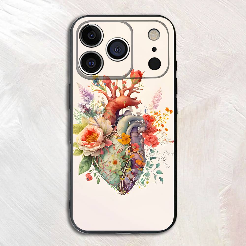 

Супер Милый Силиконовый Чехол Для Телефона С Сердечками Для IPhone 17 16 15 14 13 12 11 X XS Plus Pro Max Ударопрочный Мягкий Чехол iPhone12mini