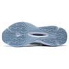 Li Ning Weiche rutschfeste abriebfeste niedrige Freizeitschuhe Damen Weiß Blau AGLT052-4