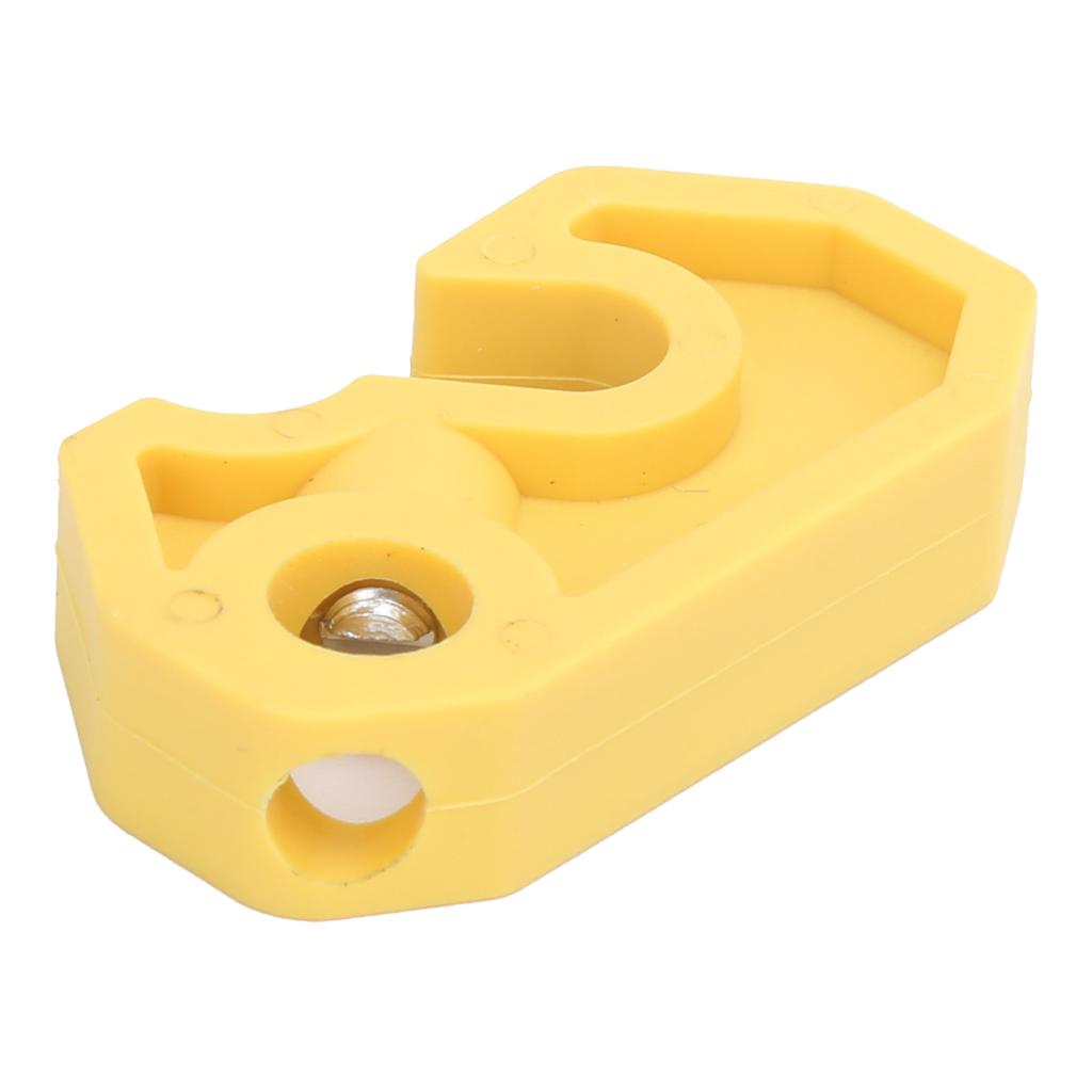 Simple Circuit Breaker Lock Insulated Isolated Air Switch Yellow PA for Industry Automotive Chemical