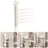 Suction Cup Rotating Towel Rack Without Drilling Required Space Saving Double Rack for Bathroom or Kitchen Hanging