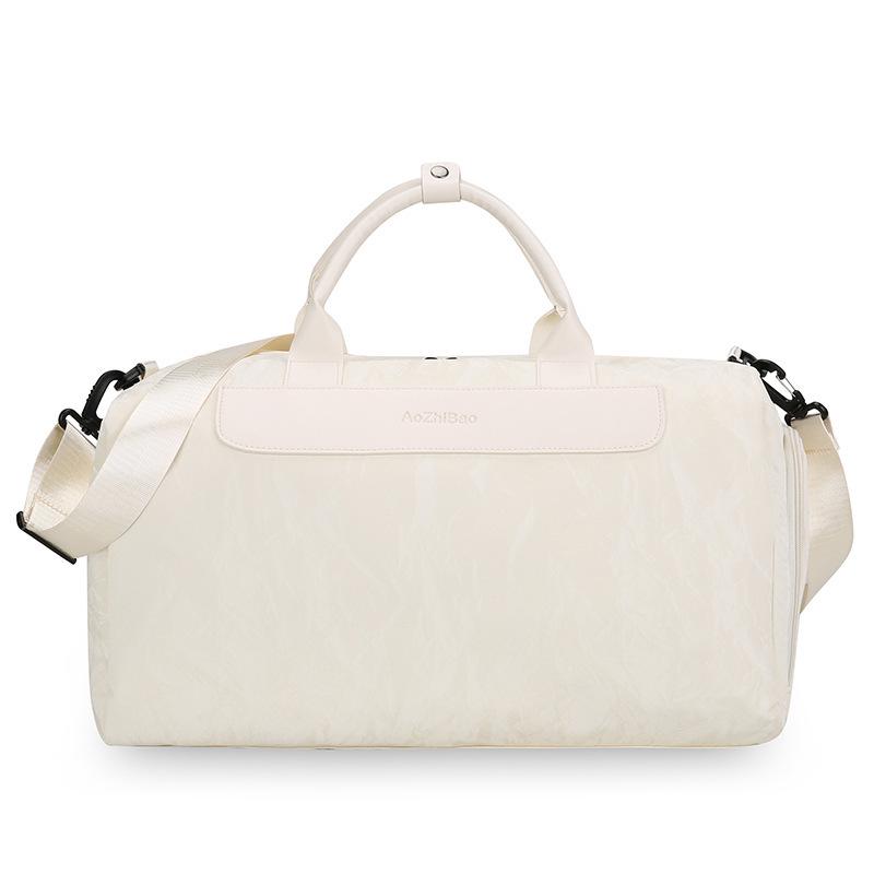 Lightweight PU Water-Repellent Fitness Bag with Wet/Dry Separation for Short Trips