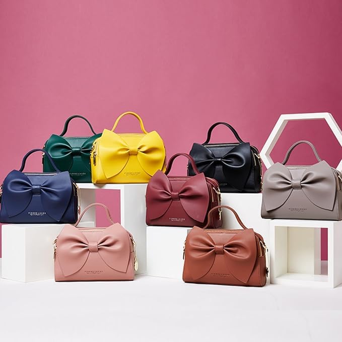 Shoulder Design with Cute Perfect for Entrance or As a and Cute for Office Workers and Dates Yellow [GDGZJJD] Women's 2-Way Bag/Handbag, Crossbody,