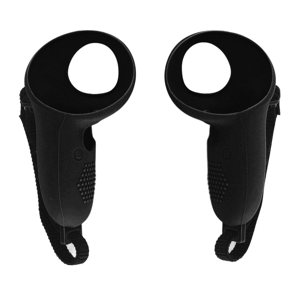 Silikonowe nakładki na uchwyty kontrolera VR Stabilne Zapobiegające poślizgowi Ochronne silikonowe nakładki na uchwyty z regulowanym paskiem na dłoń kontrolera