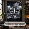 Personalized Wall Tapestry,RB Leipzig FC Custom Text, Soft Fabric Wall Art For Indoor Decoration