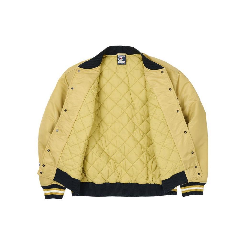 Palace Satin The Arena Jacket Gold Unisex Outerwear P25JK029