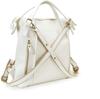Imai Bag GENOVA Made in Japan Cowhide Leather Fits Large Genuine Leather and Simple Backpack, A4, B5, Lightweight, Capacity, Nylon, Design, Unisex,
