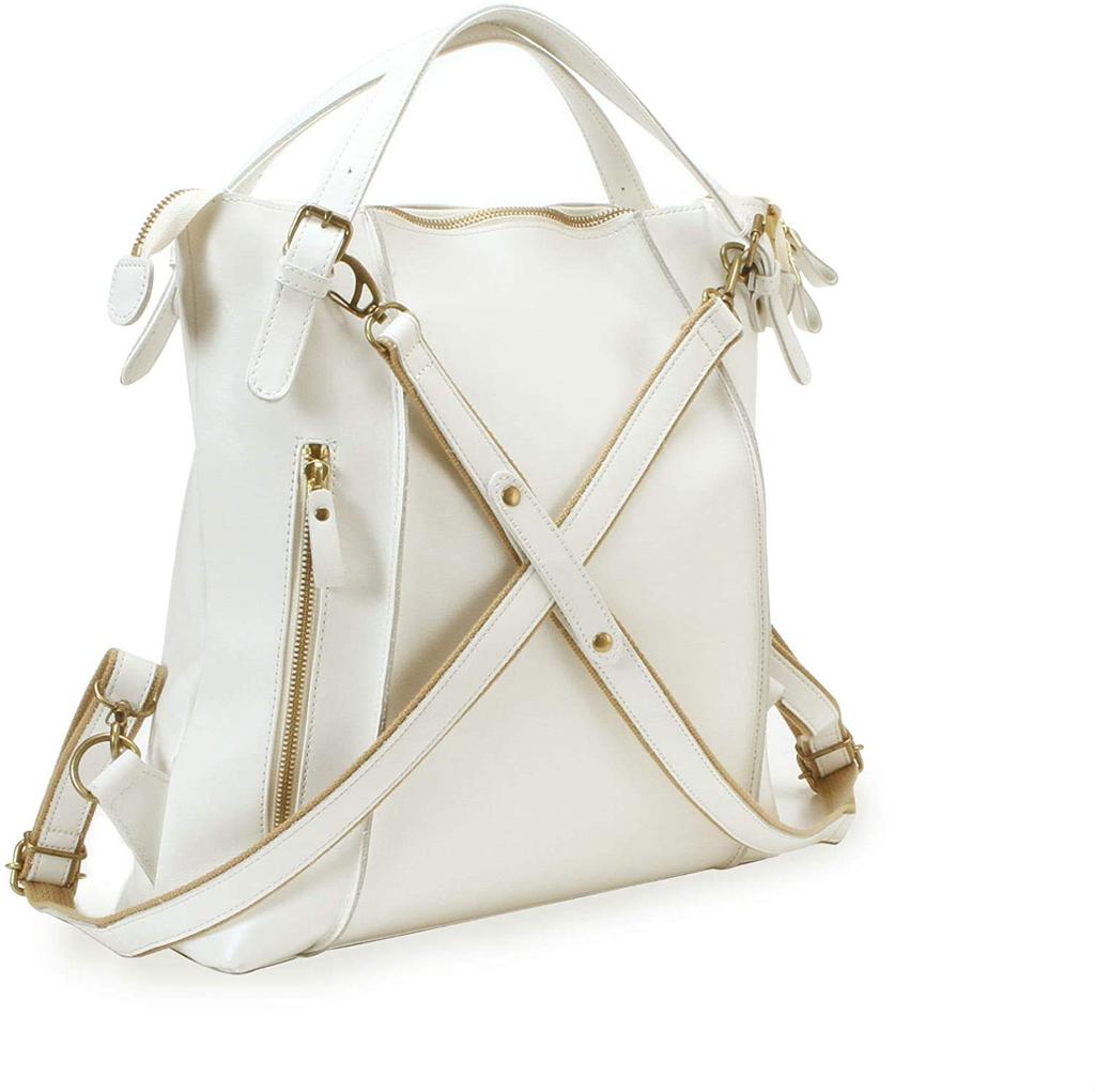 Imai Bag GENOVA Made in Japan Cowhide Leather Fits Large Genuine Leather and Simple Backpack, A4, B5, Lightweight, Capacity, Nylon, Design, Unisex,