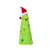 Christmas Tree Decoration, Green Furry Christmas Tree Desktop Ornament