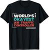World's Okayest Air Traffic Controller - ATC Airfield Tower Gift Unisex T-Shirt