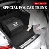 Car Trunk Storage Box High-capacity Leather Organizer Case For MINI Cooper JCW Countryman Clubman Cabrio Paceman Coupe R56 F56