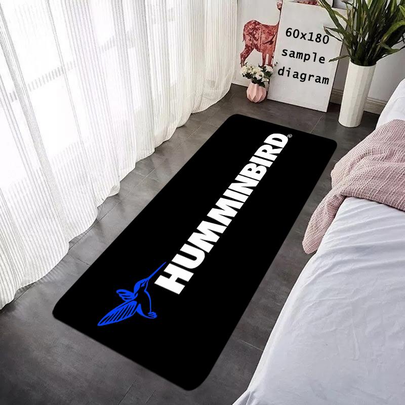 Deurmat Flanellen Vloermat Humminbird Binnen Voetkleed Pluizige Nachtkastjesmatten Keuken Gang Waterabsorberend Tapijt Balkon Decoraties 40x60cm-mini