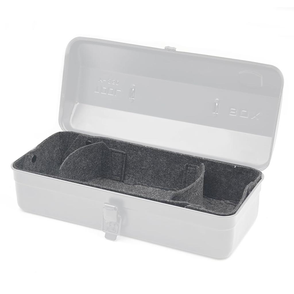 Soft Tray TOYO Mountain Type Tool Box Y-350 Compatible Dark Gray